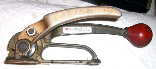 Signode,Model STD,502-4,Dymax Tensioner,Bander,Strapping Tool,Chicago,U.S.A.