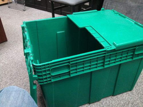 Orbis fp60 green flip-top bins 30&#034;x22&#034;x20 for sale