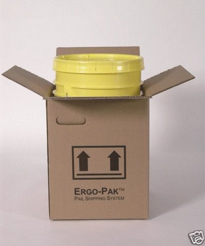 Shipping box holds one 5- gallon pail  qty 5  ups5gbx for sale