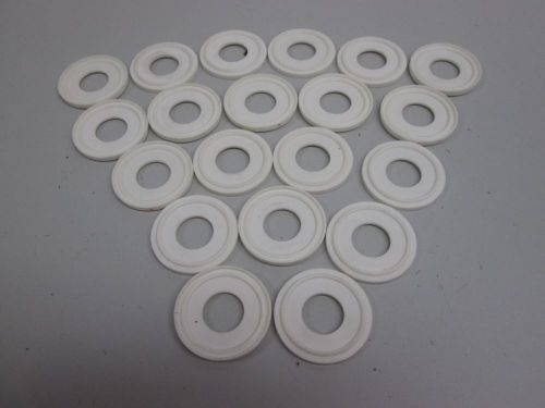 Lot 20 new 2-1/16x15/16x1/4in silicone ferrule gasket d274326 for sale