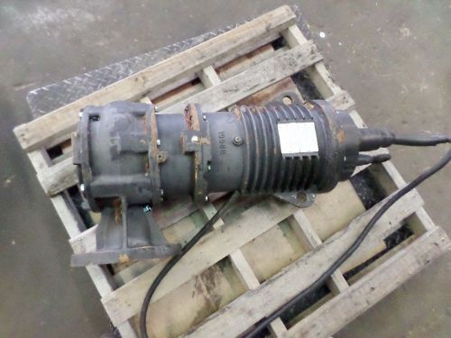 Weil submersible wastewater pump, 505-61952 c12, size 6, motor 15 hp, used for sale