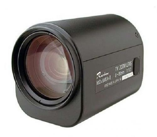 NIB 4 Rainbow CCTV zoom lens 80mm H10 X 8MEP6F