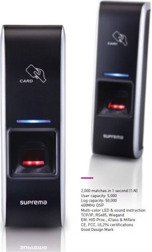 Suprema BEPH-OC BioEntry+ Finger Print Biometric Access Control Reader HID Prox