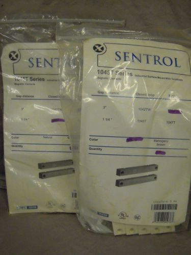 Sentrol Magnetic Contacts 1044TW Surface Mount - 10 sets, new