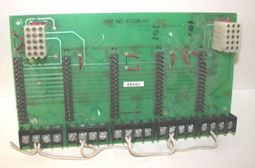 EDWARDS SYSTEM TECHNOLOGIES EST 5723B-111 5 CiRCUiT STRiP PANEL ASSEMBLY