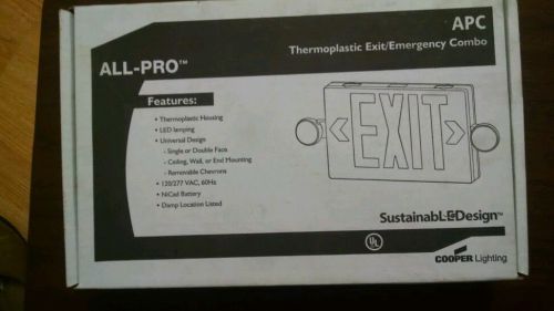 Exit/emergency light