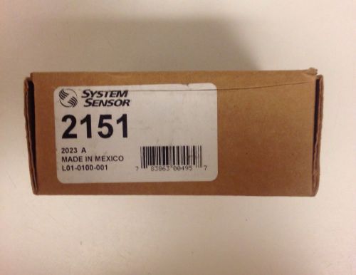System sensor 2151 for sale