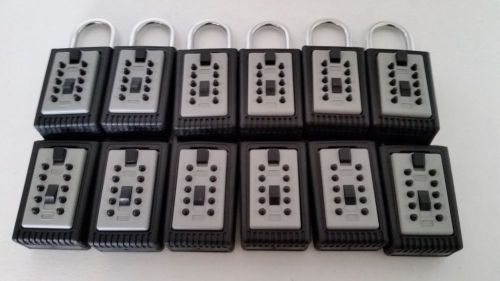 12 Realtor Real Estate Push Button Lockboxes Key Safe Vault Lock Box Boxes