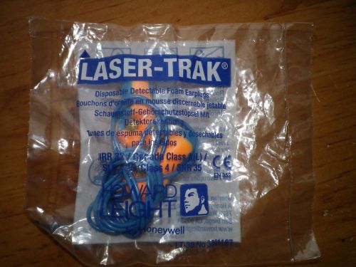 1 Pair of LASER-TRAK  Reusable Ear Plugs - Individual Bag