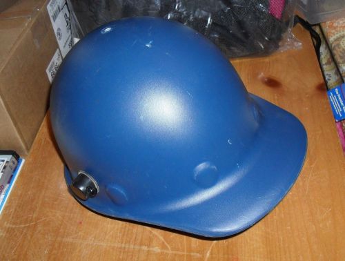 Fibre-metal by honeywell p2aq hard hat,front brim,class g/c,swing strap blue for sale