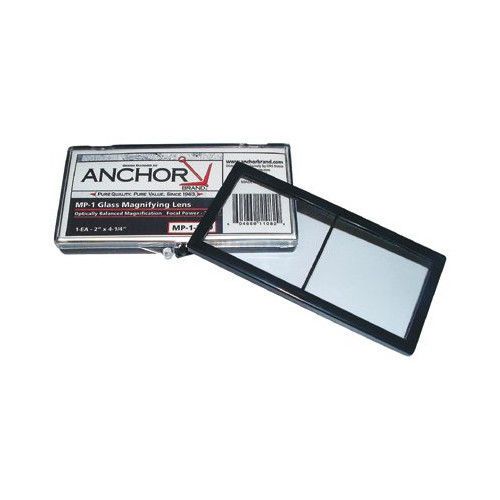 Anchor magnifiers - 2x4-1/4 glass magnifier lens 2.25 diopter for sale