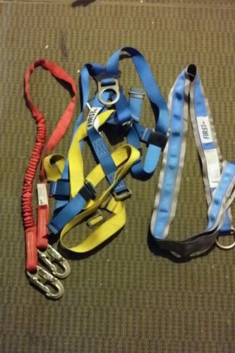 Protecta first ab series full body harness 3 pc- safty used model 1191995 for sale