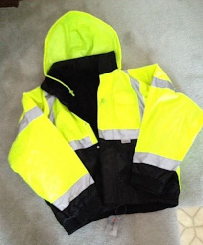 UNITED RENTALS High Visibility Yellow Safety Jacket ~ Size 2X