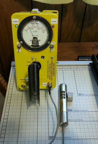 Modified  Victoreen  cdv 700 6a Geiger counter  radiation detector
