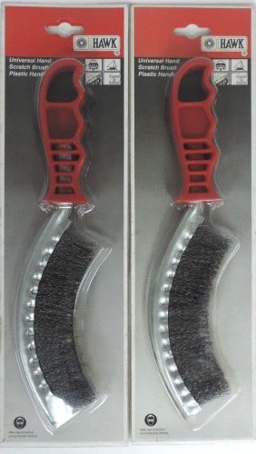 Lot of 2 new nuline 462291-3208 hand scratch brush wire hawk for sale