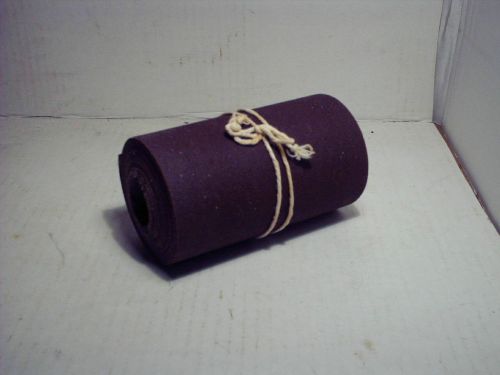Emery Cloth Sanding Paper 6&#034; 60 grit coarse about 20-30&#039; long free shipping