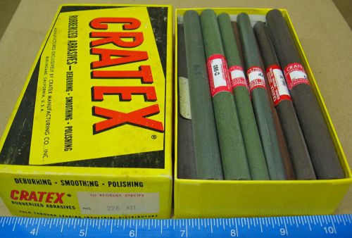Cratex #228 kit block and stick text kit 16 piece rubber abrasives for sale