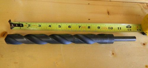 1&#034; x 12&#034; hs  long drill bit - 1/2&#034; shank - made in usa - not used for sale