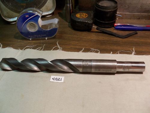 (#4821) used machinist 61/64 inch usa made straight shank drill for sale