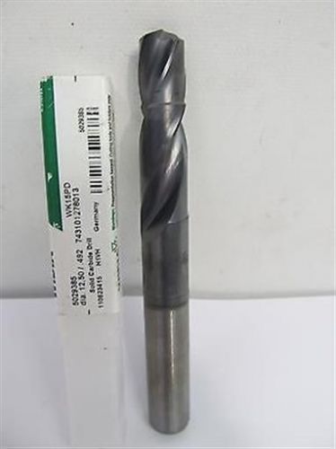 Widia WK15PD, 12.50mm Solid Carbide Coolant Through Step Drill - 5029385