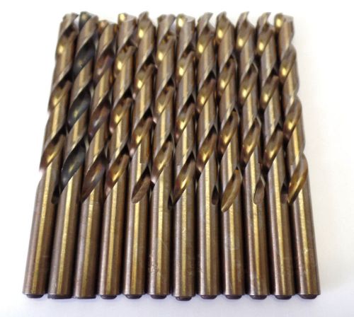 10 New Jarvis 3/8&#034; M42 Cobalt Drill Bits  Made in USA Bit