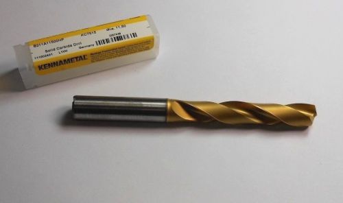 KENNAMETAL Carbide Drill 11.5mm B211A11500HP KC7515 &lt;1921&gt;