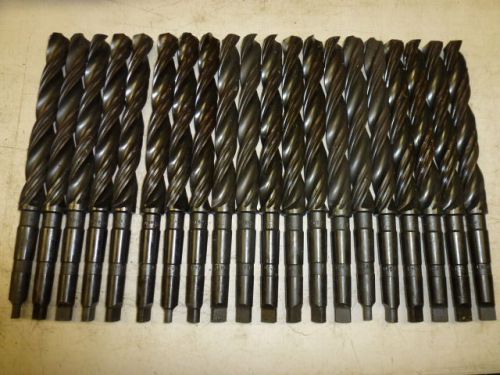Nos! lot of (20) counterbore step drill bits, .848&#034; x .8785&#034;, 2mt taper shank*** for sale