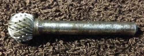 3/8&#034; x 3/8&#034; x 2&#034; BALL Shape Double Cut Long Length Carbide Burr