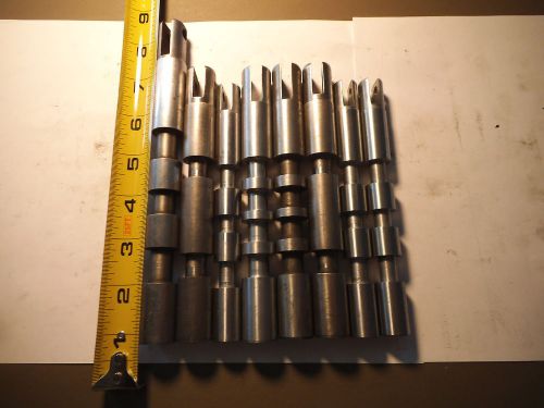 LOT OF (8)  MACHINIST TOOLING MACHINE SHOP TOOLS - USED