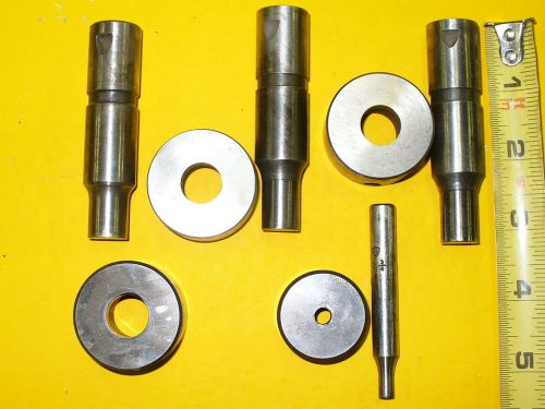 Sheet metal punch &amp; dies steel iron fabrication tinwork whitney hole punching for sale