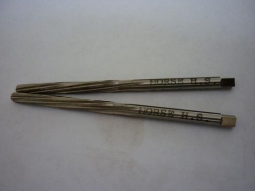 2 new morse straight reamer 0.1875&#034;.high speed steel bright finish #1602 -f6c385 for sale