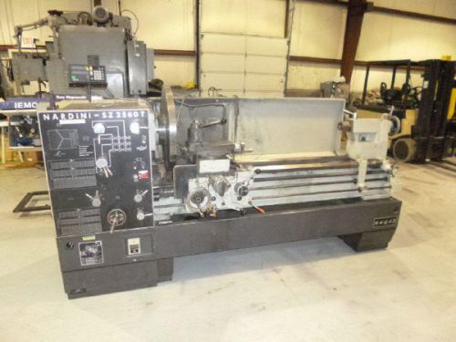 25”/34” x 60” nardini gap-type engine with taper attachment &amp; digital readouts for sale
