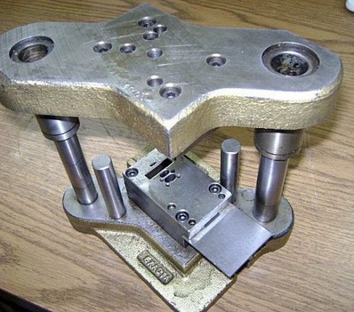 Jewelry Stamping Press Tool And Die To Make Triple Row Slim Cap .290mm