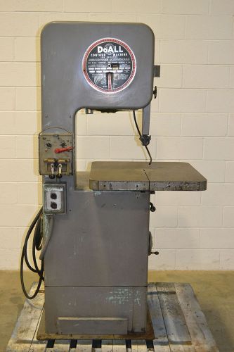 Doall 1612-u 16&#034; vertical band saw for sale