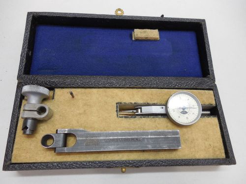 COMPAC-GENEVE PARVUS P-3A TEST DIAL INDICATOR MACHINIST INSPECTION TOOL