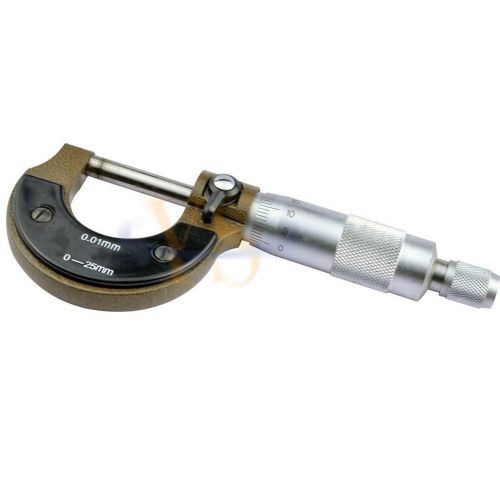 0-25mm outside micrometer Graduation 0.01mm metric Precision measure tool New