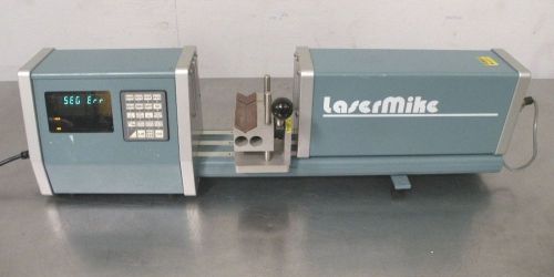 C113311 lasermike 183 laser micrometer (183b-100e-05) w/ adjustable v block for sale