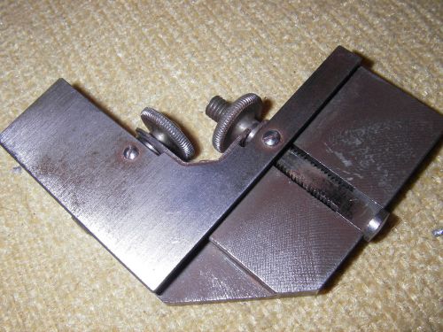 Vintage WWII: LUFKIN Machinist Tool: 18B RULE CLAMP/COMBO SQUARE Attachment