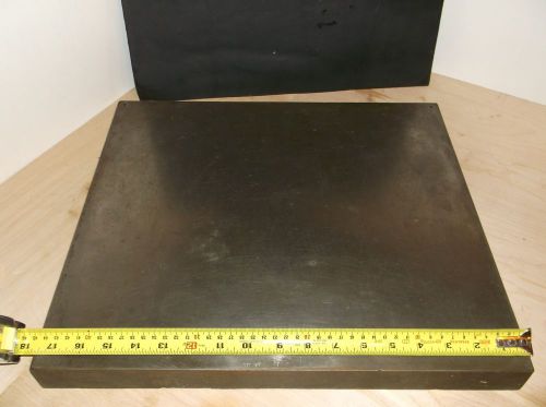 Cast iron surface plate 15-3/4&#034; x 17-3/4&#034; inspection layout for sale