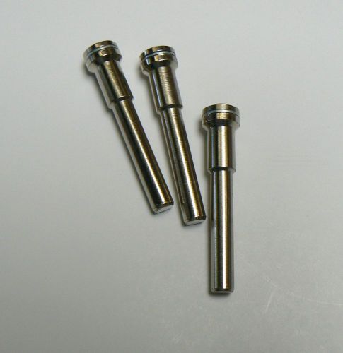3mandrels 1/4&#034; shank 1/4&#034; screw reinforced 2-1/8&#034; long for sale