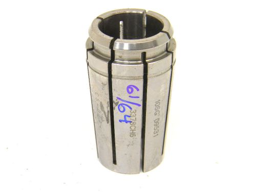 Used universal engineering 61/64&#034; tg100 single angle collet tg-100 .9531&#034; for sale