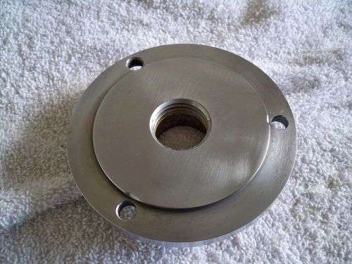 5in. M33X 3.5 LATHE CHUCK BACKING PLATE IN EXCELLENT CONDITION