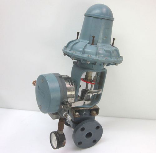 Foxboro current to air positioner control valve p-25 e69p-bi9v pneumatic 4-20 ma for sale