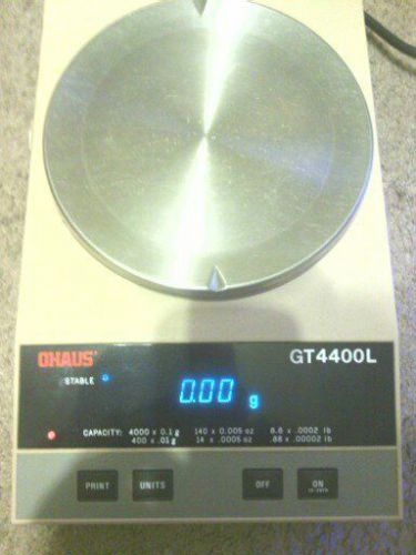 Ohaus Precision Digital Scale GT4400l Used Working jewelers, lab, good condition
