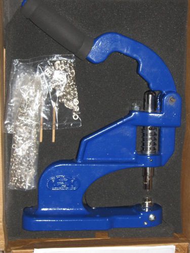 Grommet press cstep-2 sniper self piercing 1/8 die high end machine cast iron for sale