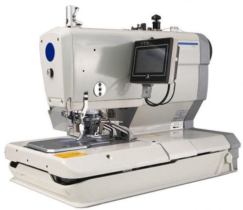 Dematron 580 electronic keyhole eyelet buttonhole sewing machine - suits, jeans for sale