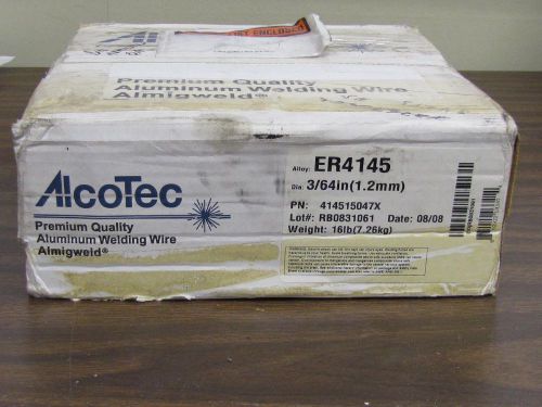 Alcotec aluminum welding wire 4145, 3/64&#034; 16 pound roll. for sale