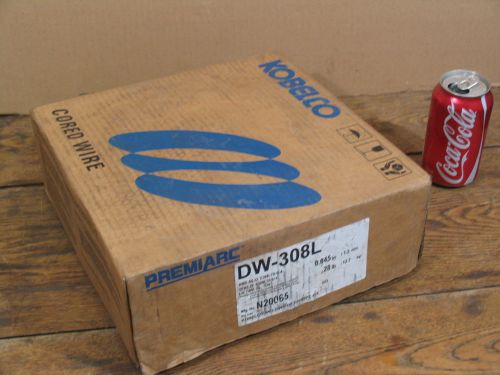 28lb kobelco 0.045&#034; dw-308l premiarc stainless steel welding wire-12&#034;dia. roll for sale