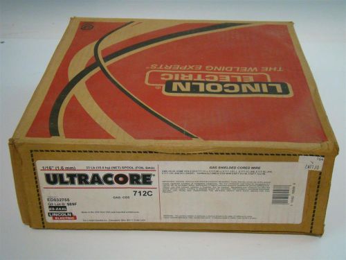 Lincoln Electric Ultracore 1/16&#034; 33 LB. Spool Welding Wire ED032755 712C