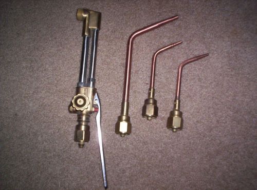 Victor torch head and 3 other heating tips for sale